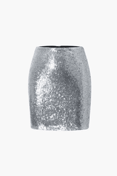 Sequin Mini Skirt